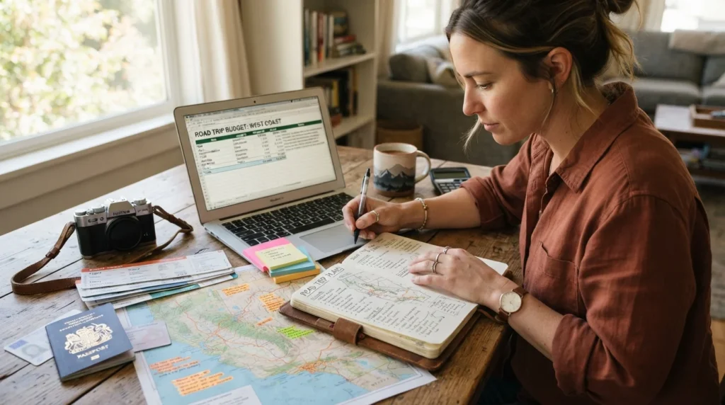 Using a Road Trip Budget Calculator to Plan Your Itinerary