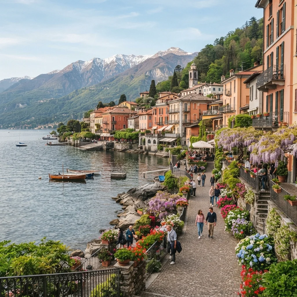 Visiting Lake Como During the Spring Equinox 