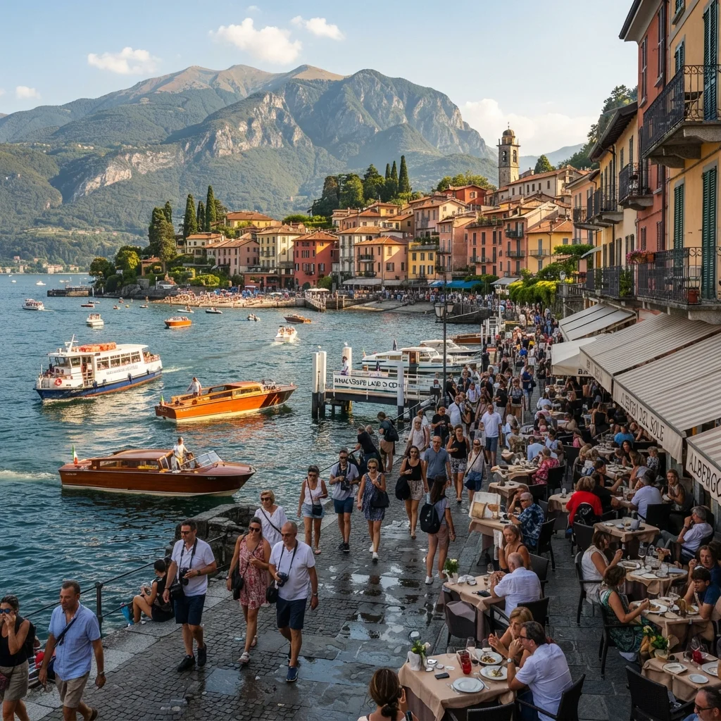 Visiting Lake Como in August for a Relaxing Summer Vacation