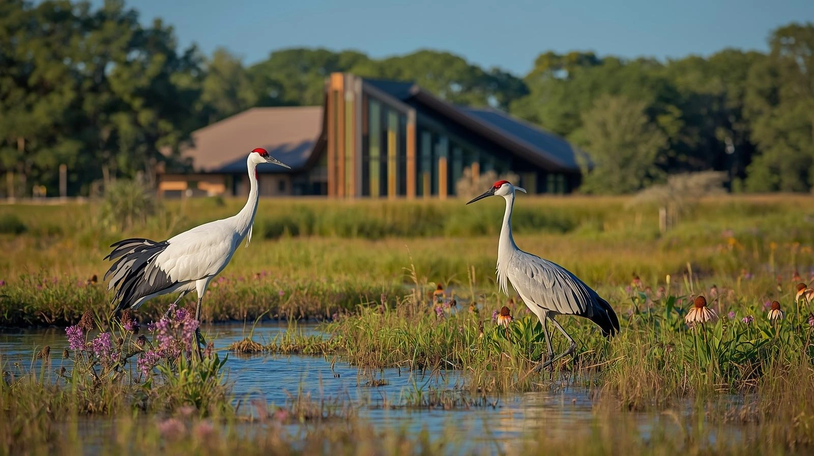 Exploring the International Crane Foundation in Baraboo, Wisconsin