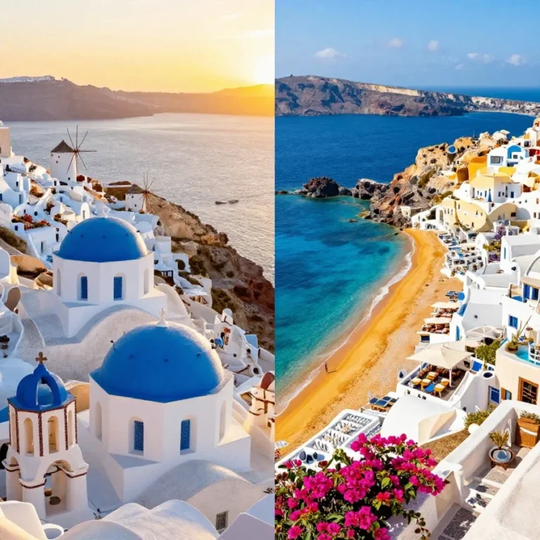 Santorini vs Mykonos Differences Every Travele