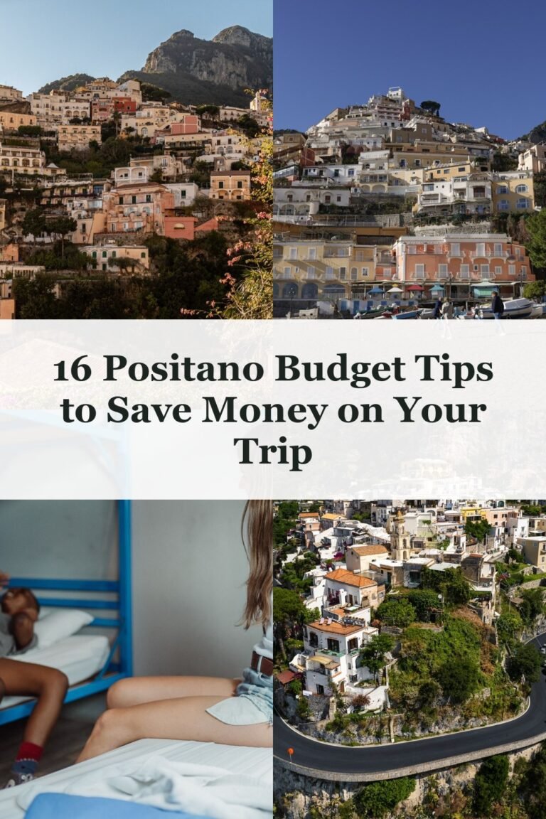 16 Positano Budget Tips to Save Money on Your Trip - positano budget guide