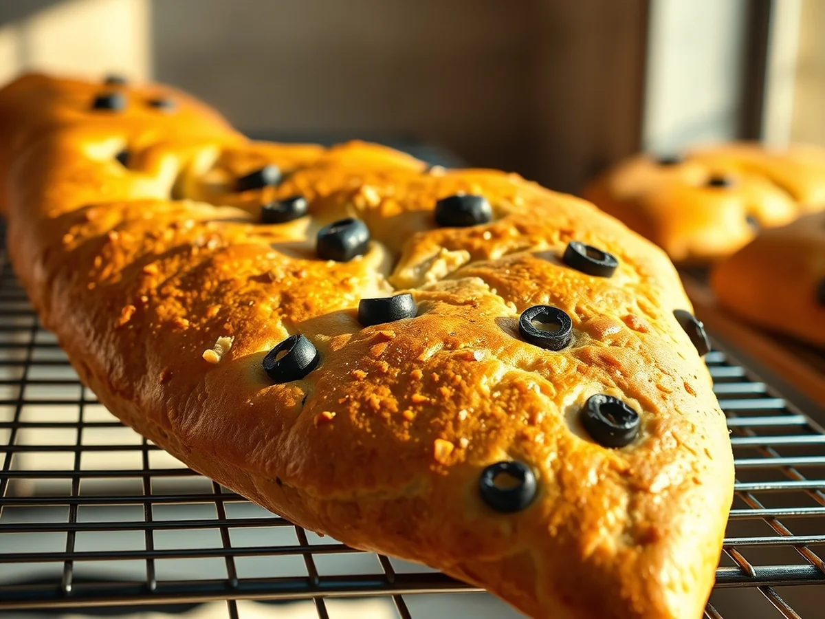 Artisanal Fougasse Bread - best food in menton