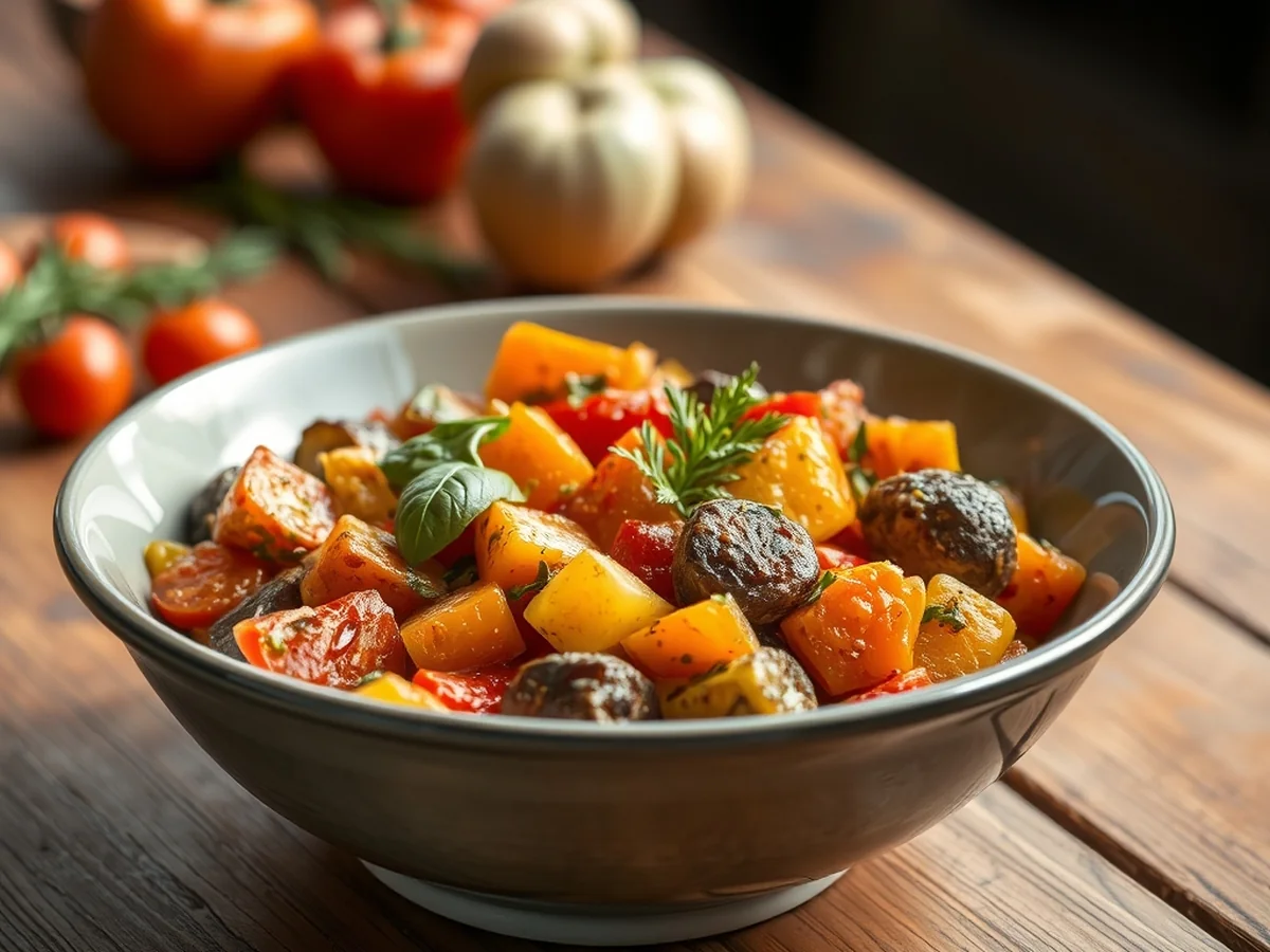 Provençal Vegetable Stew - best food in menton