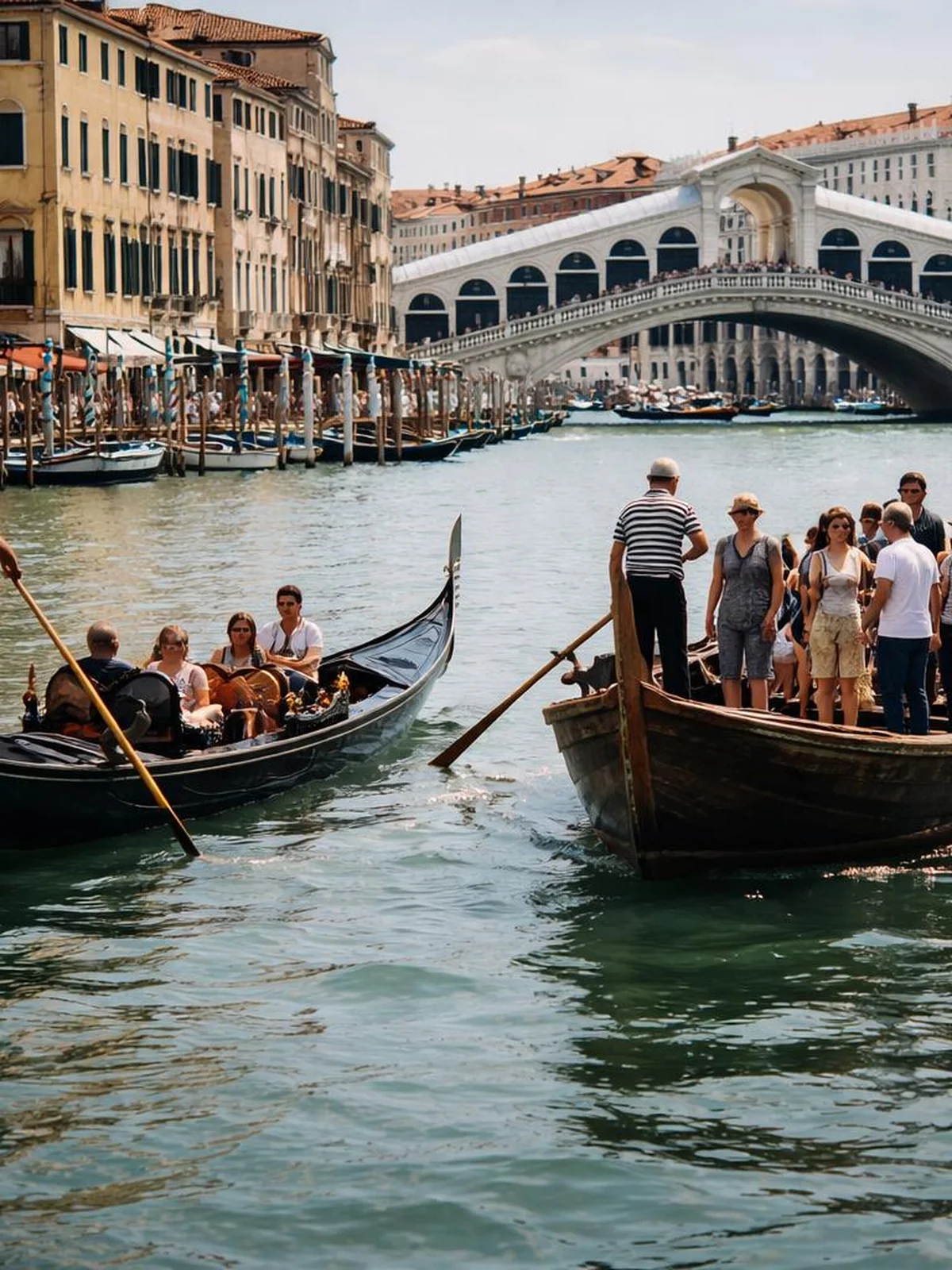 Gondola vs Traghetto - best things to do in venice