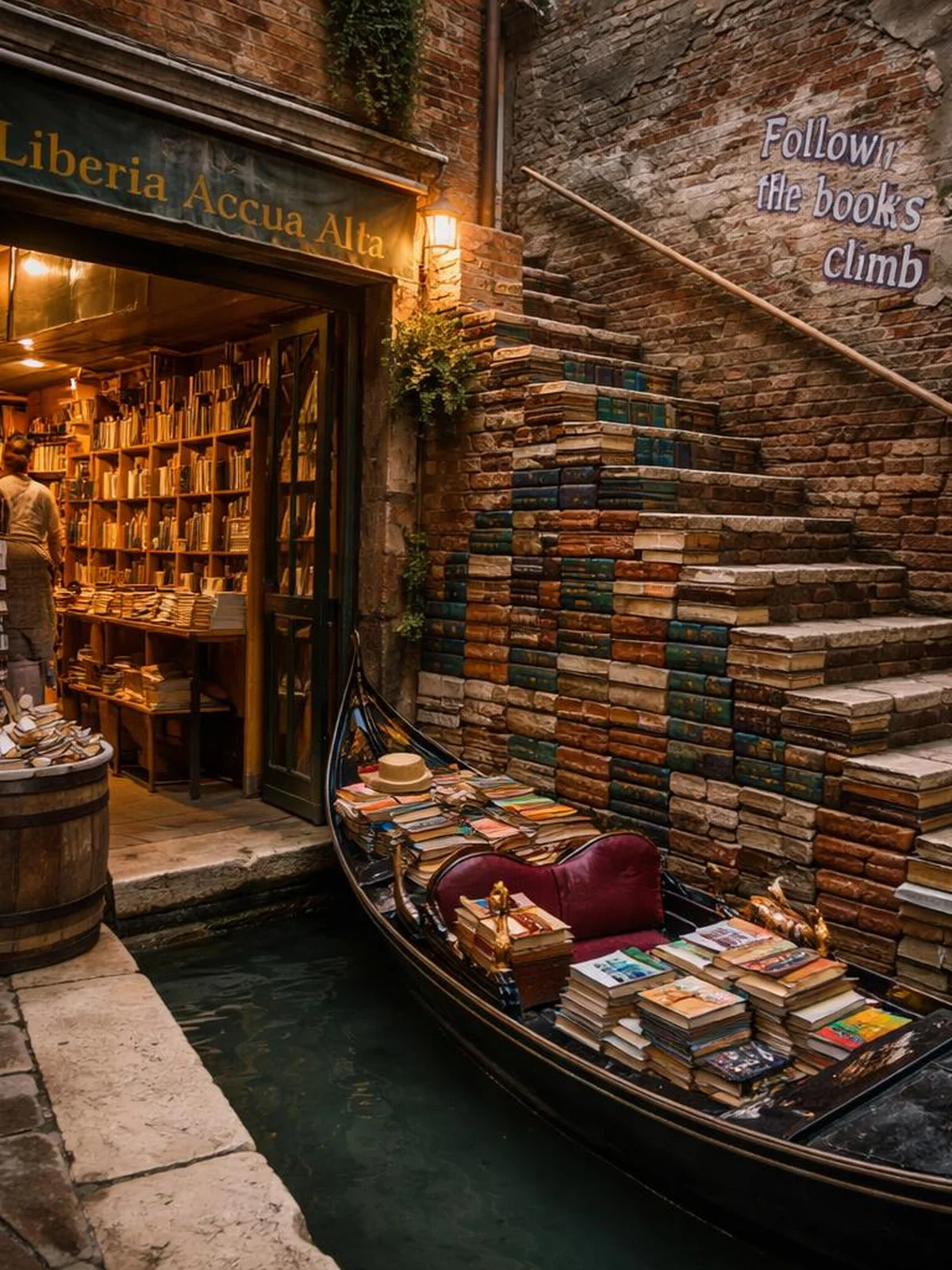 Libreria Acqua Alta - best things to do in venice