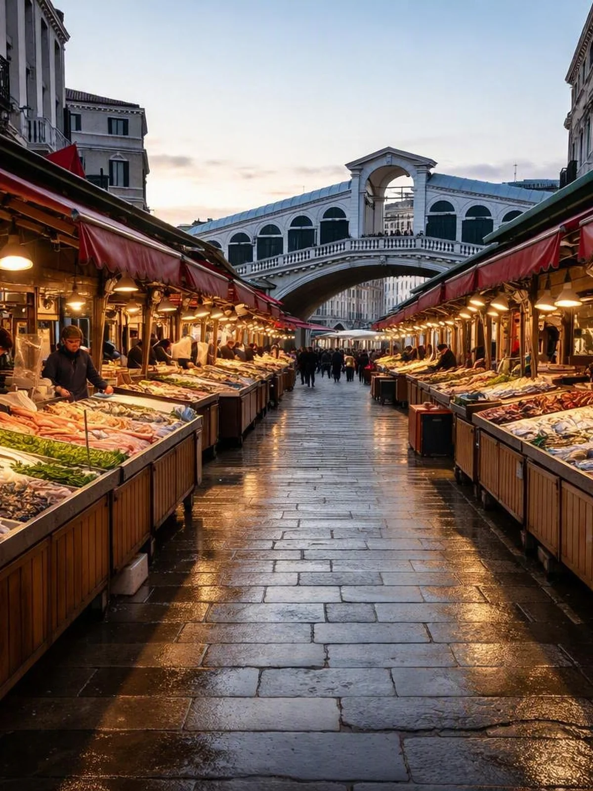 Rialto Market Morning - best things to do in venice