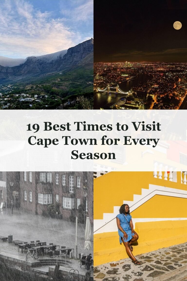 19 Best Times to Visit Cape Town for Every Season - best time to visit cape town