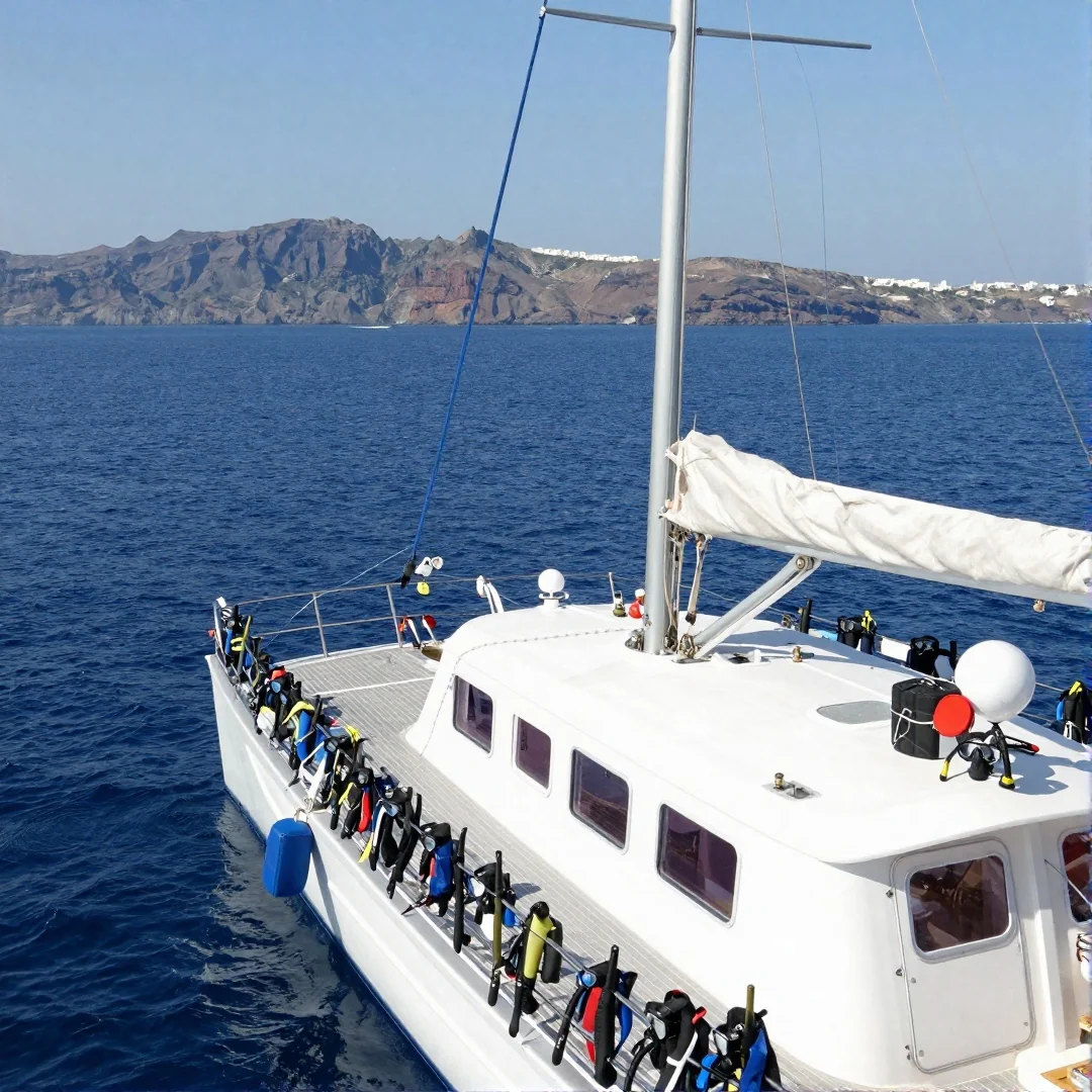 Shared Catamaran Cruise - best tours from santorini