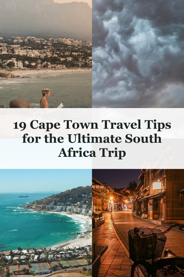19 Cape Town Travel Tips for the Ultimate South Africa Trip - cape town travel guide