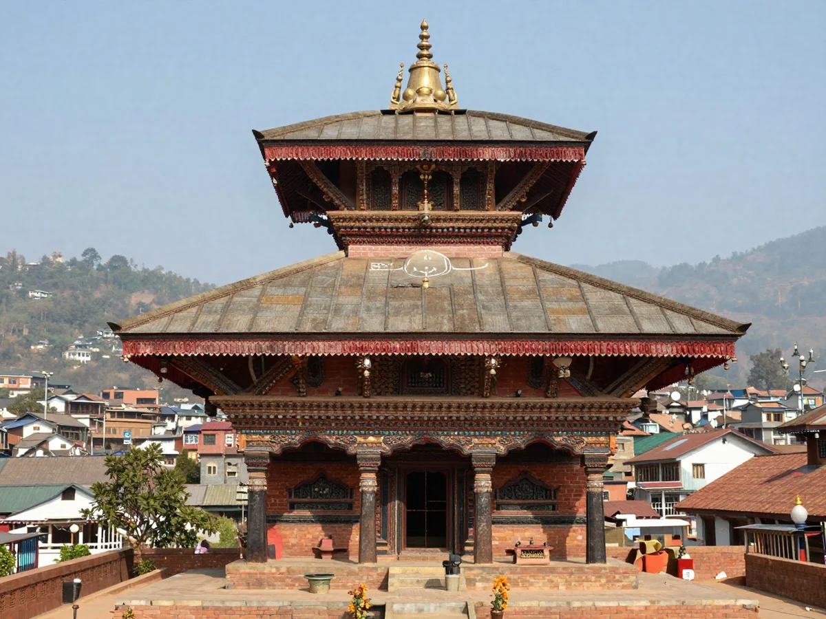 Dhirdham Temple Architecture - Darjeeling Travel Destinations