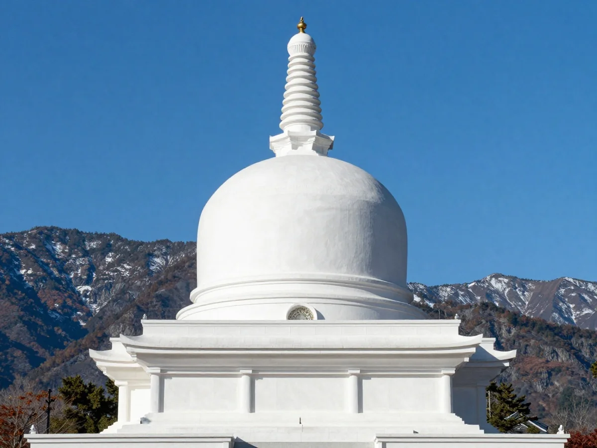 Japanese Peace Pagoda - Darjeeling Travel Destinations
