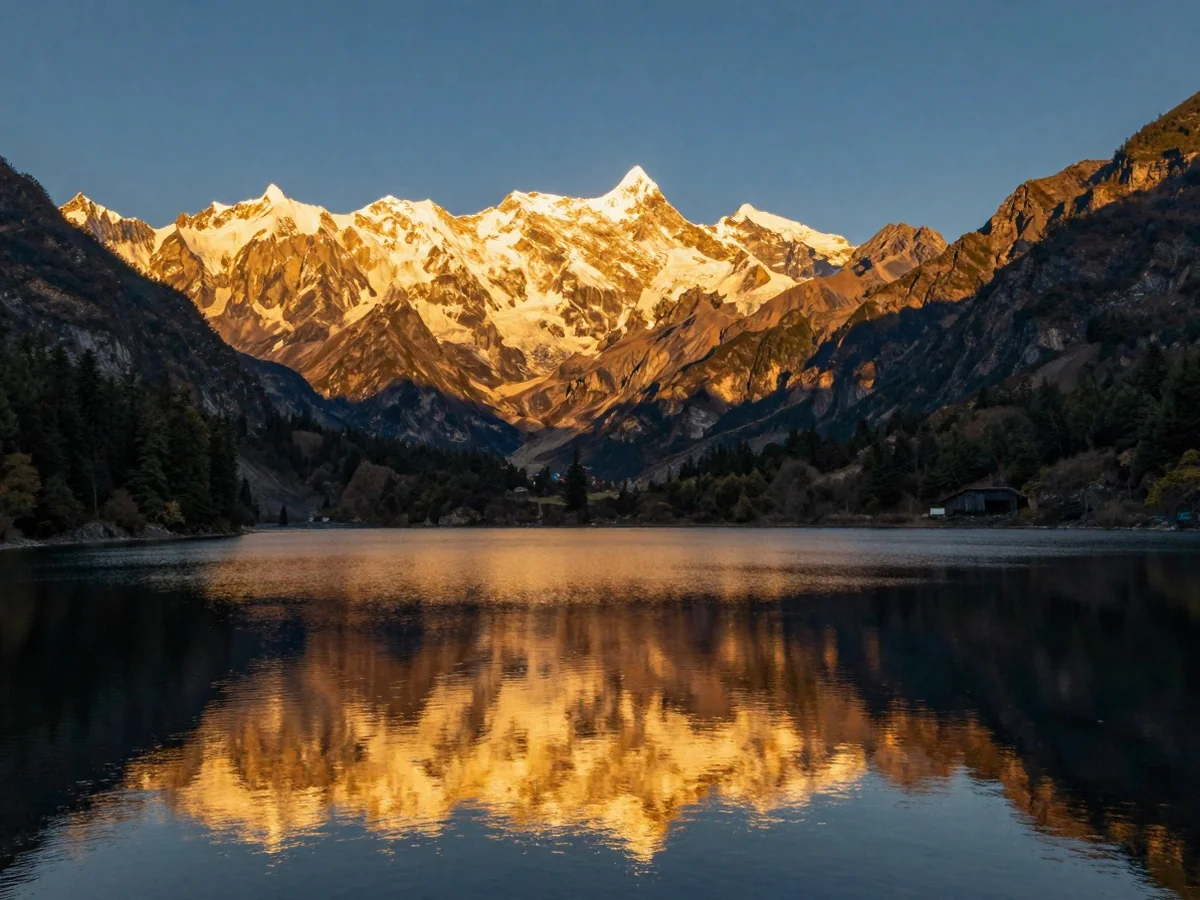Senchal Lake Landscapes - Darjeeling Travel Destinations