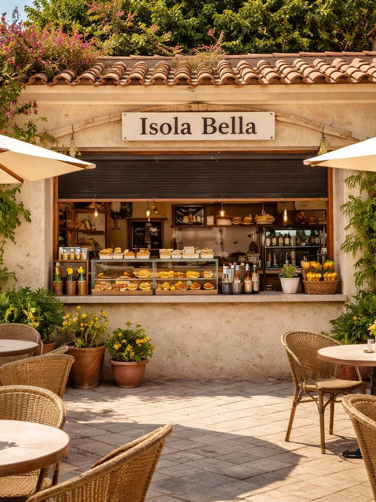 Food and Cafeteria - isola bella travel guide