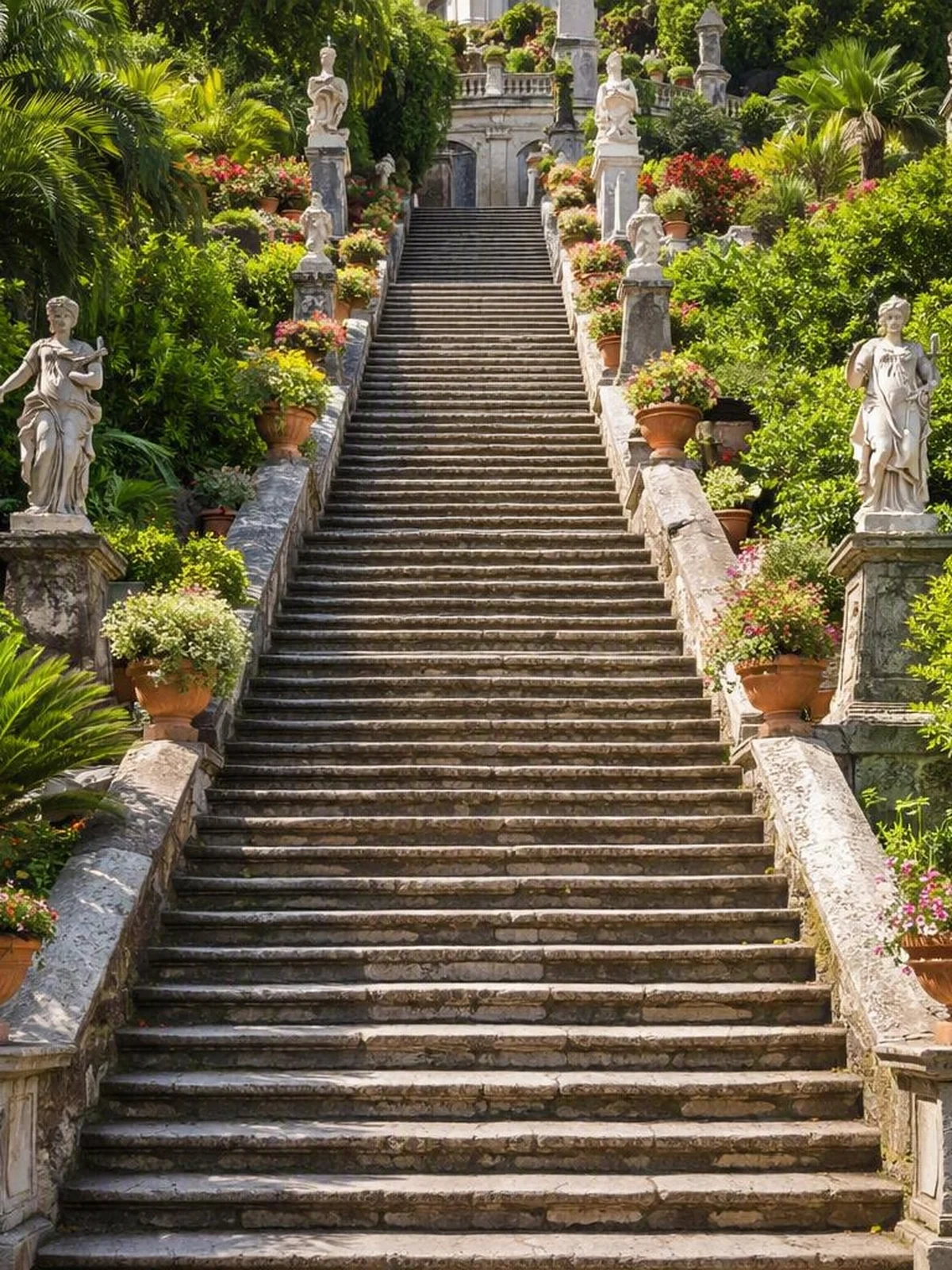 Scalare Steps Count - isola bella travel guide