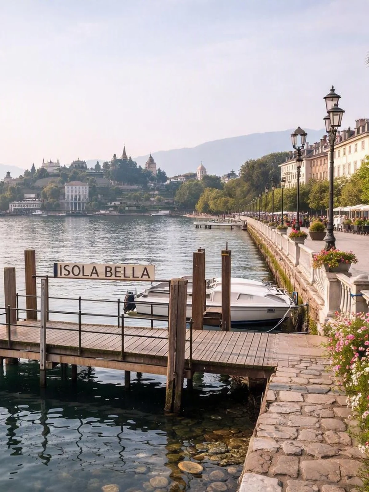 Stresa Pier Transfer - isola bella travel guide