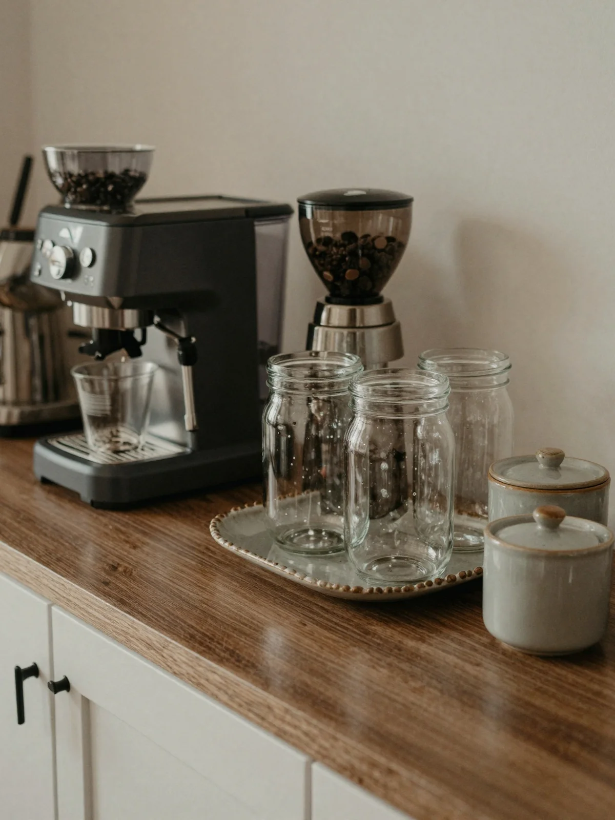Coffee Station - kitchen counter styling ideas