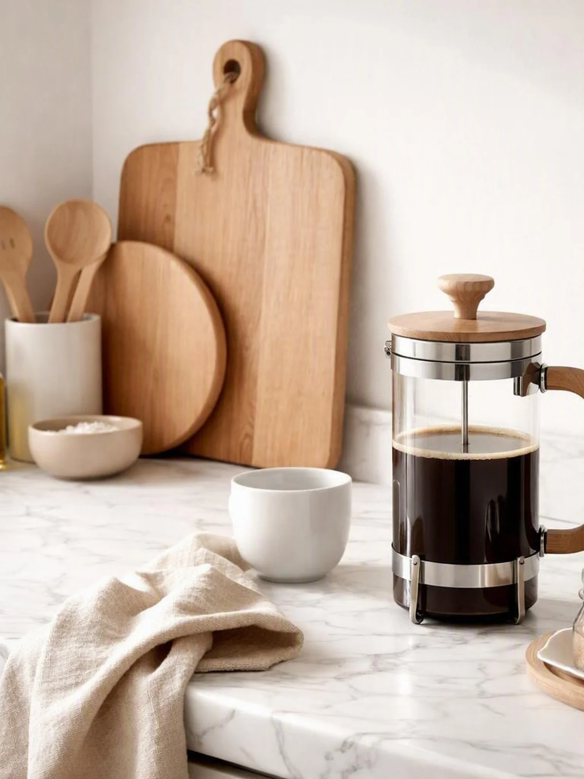 Countertop Styling Tips - kitchen counter styling ideas