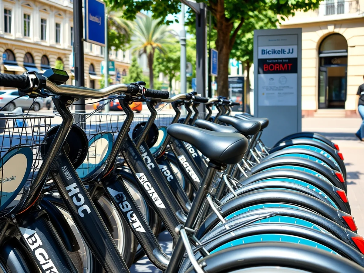 Using BicikeLJ Bikes - ljubljana travel guide