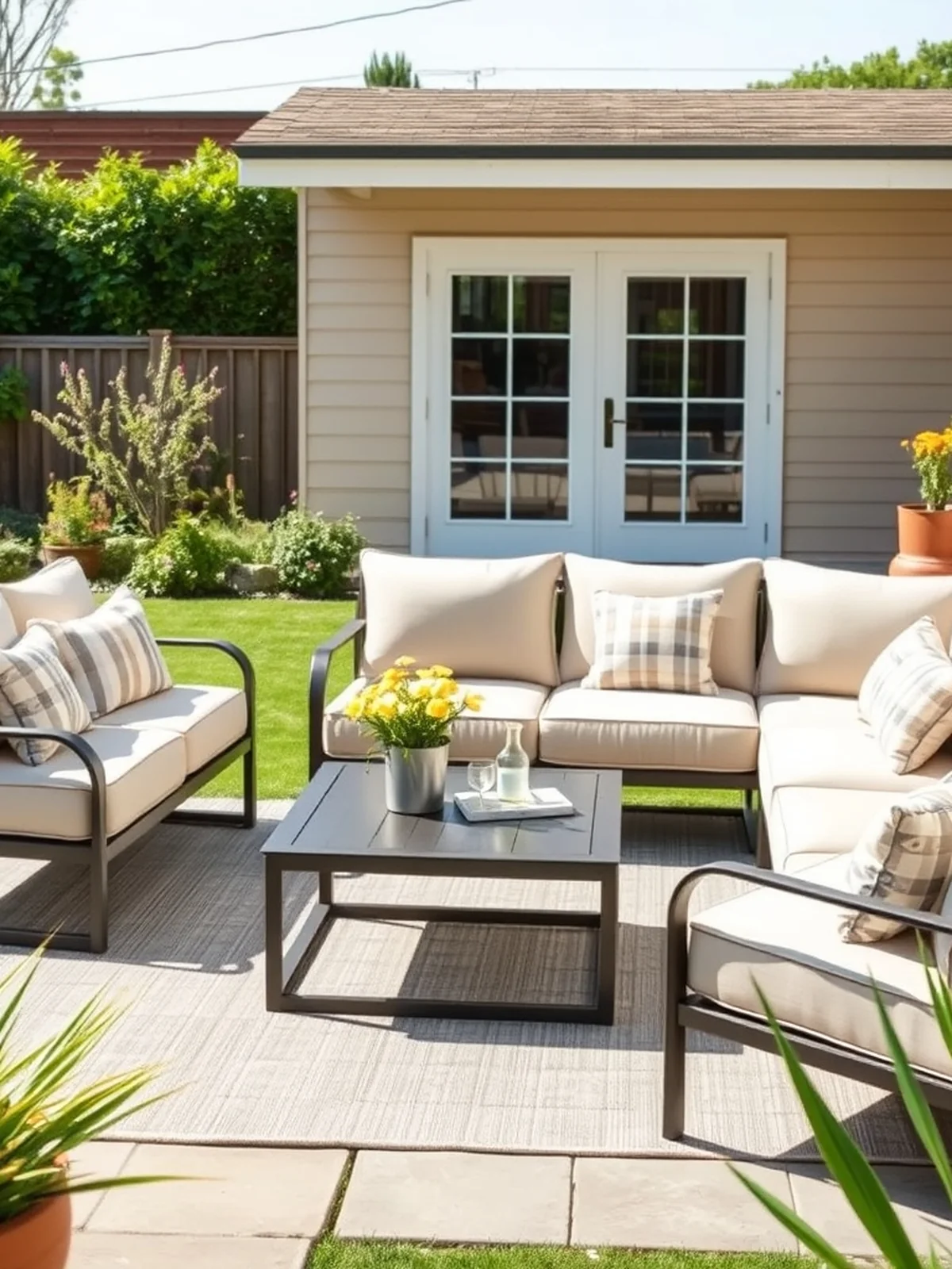 Budget Outdoor Living Rooms - outdoor living room ideas
