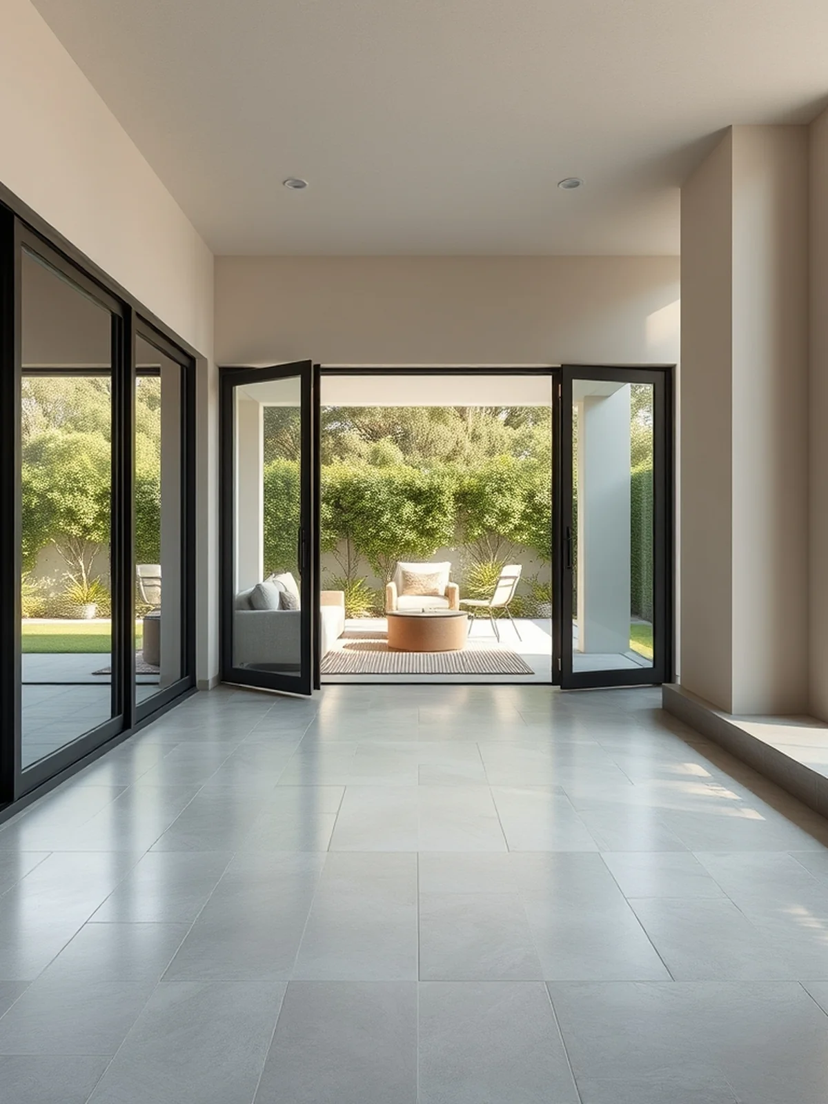Cohesive Indoor Outdoor Flow - outdoor living room ideas