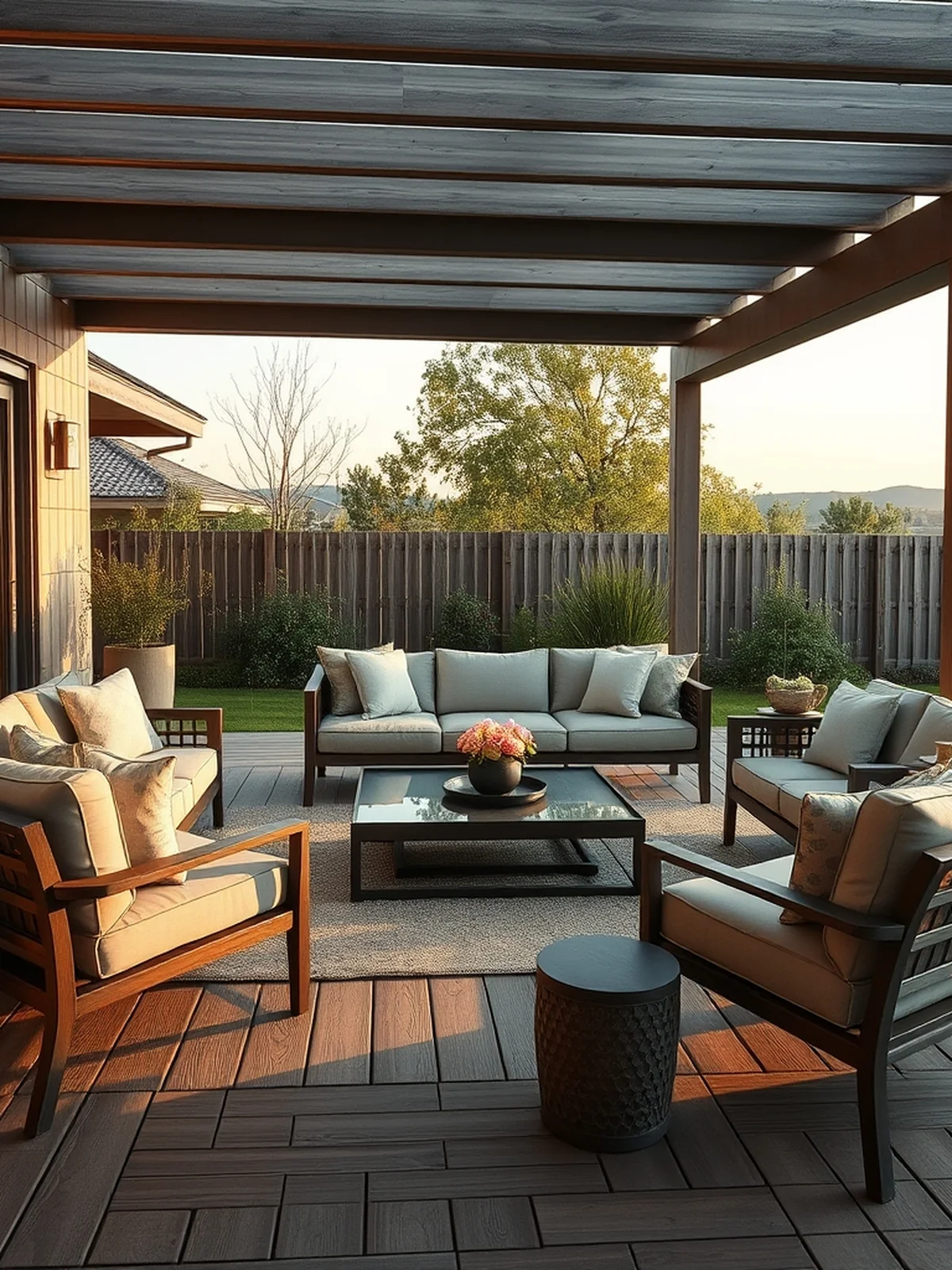 Modern Outdoor Furniture - outdoor living room ideas