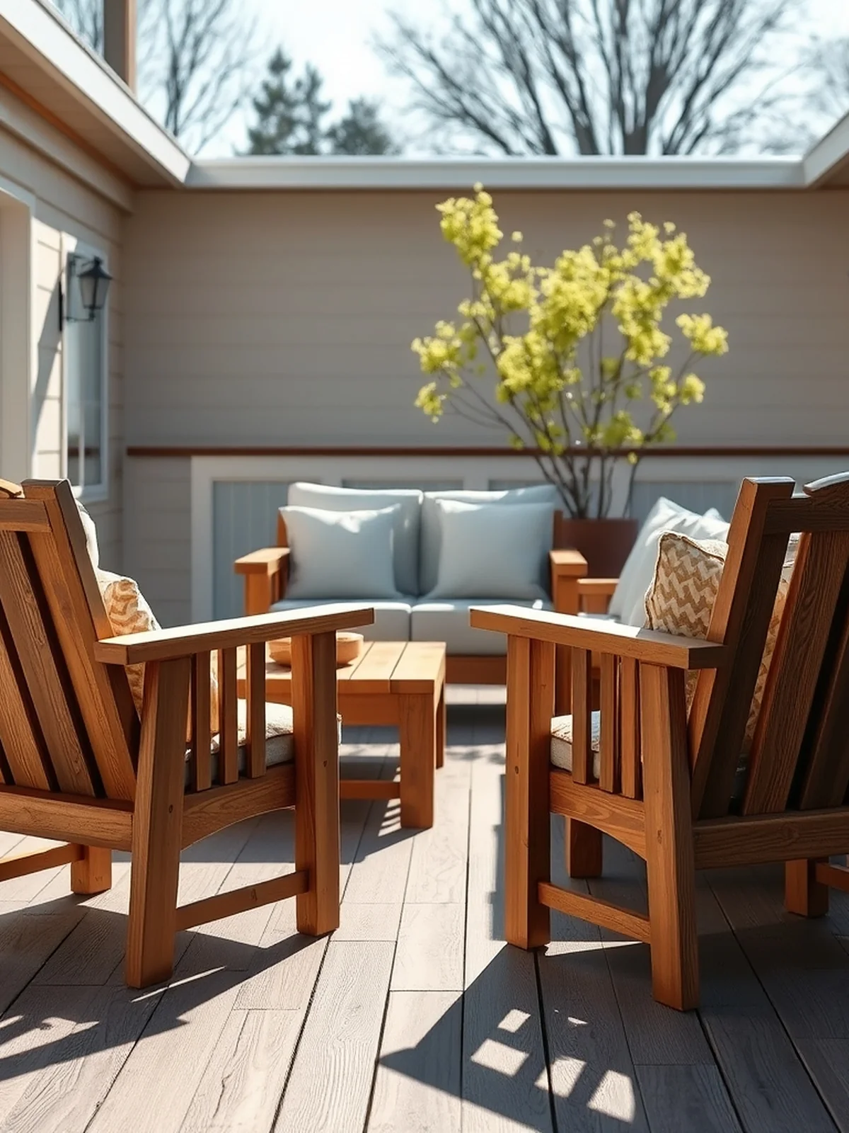 Weatherproof Furniture Styling - outdoor living room ideas