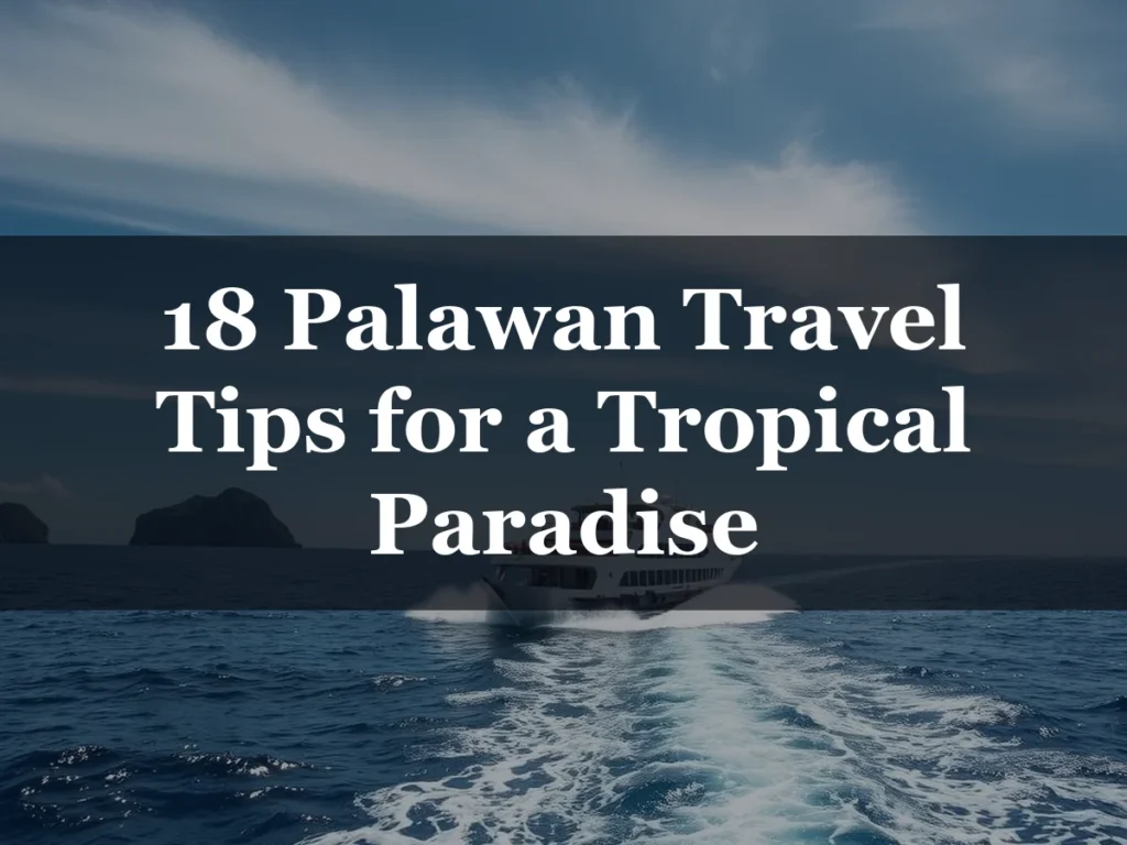 18 Palawan Travel Tips for a Tropical Paradise - outdoorpalawan travel guide