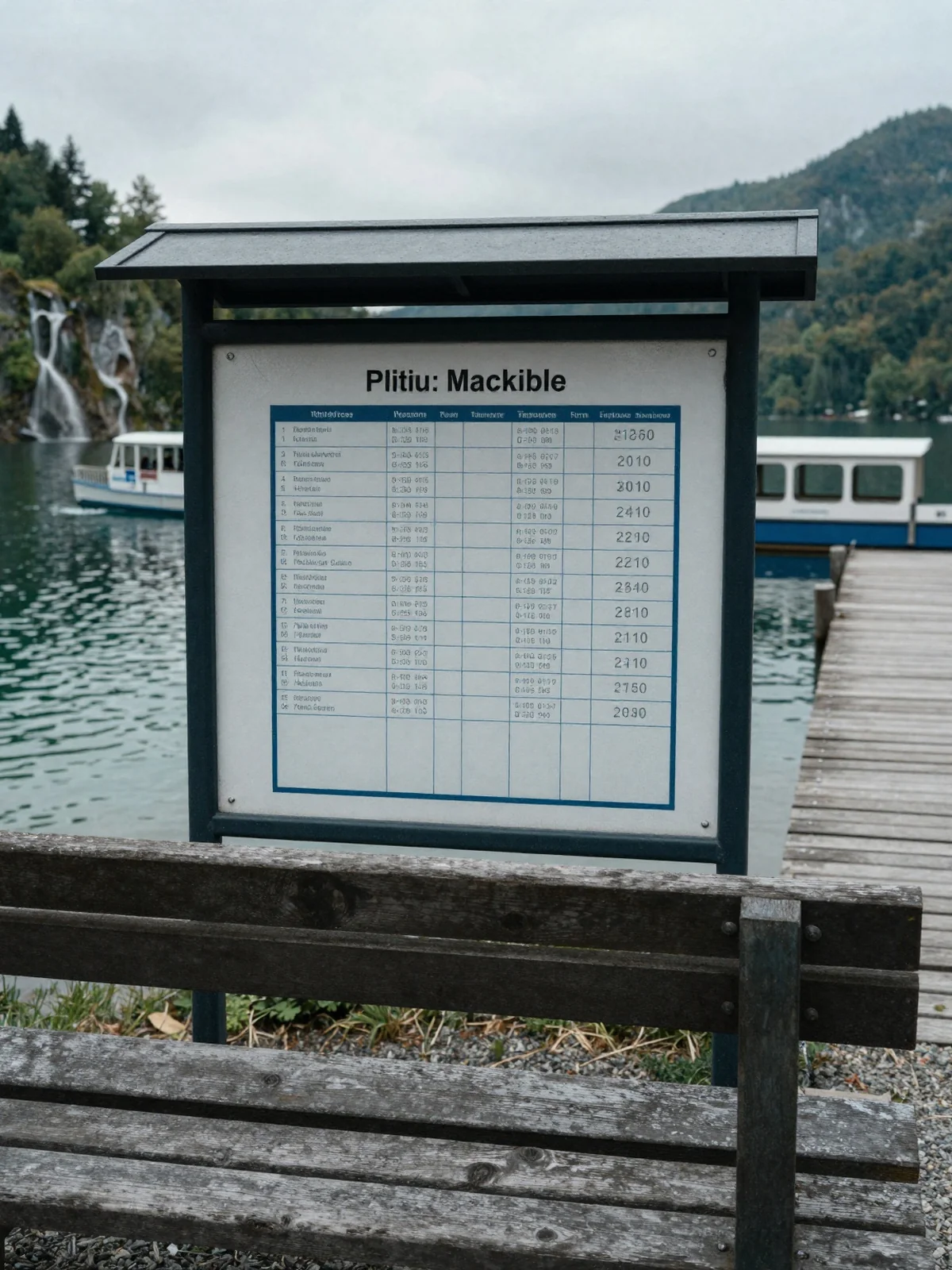 Boat and Shuttle - plitvice lakes travel guide