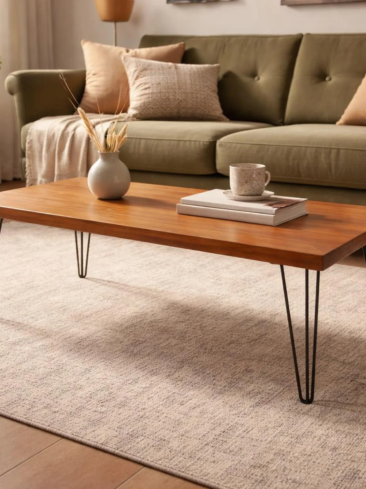 Hairpin Leg Table - Retro Coffee Table Ideas