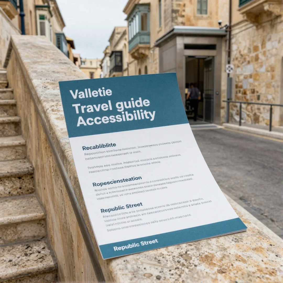 Accessibility in Valletta - valletta travel guide